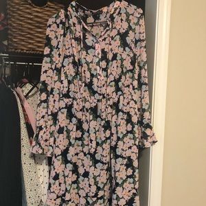 J Crew French Floral Dress